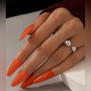 Mia Wynn Minimalist Cuff Ring - Silver